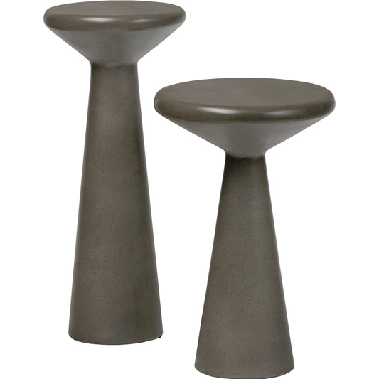 Ravine Concrete Accent Tables by Four Hands. Made from concrete in a modern style.