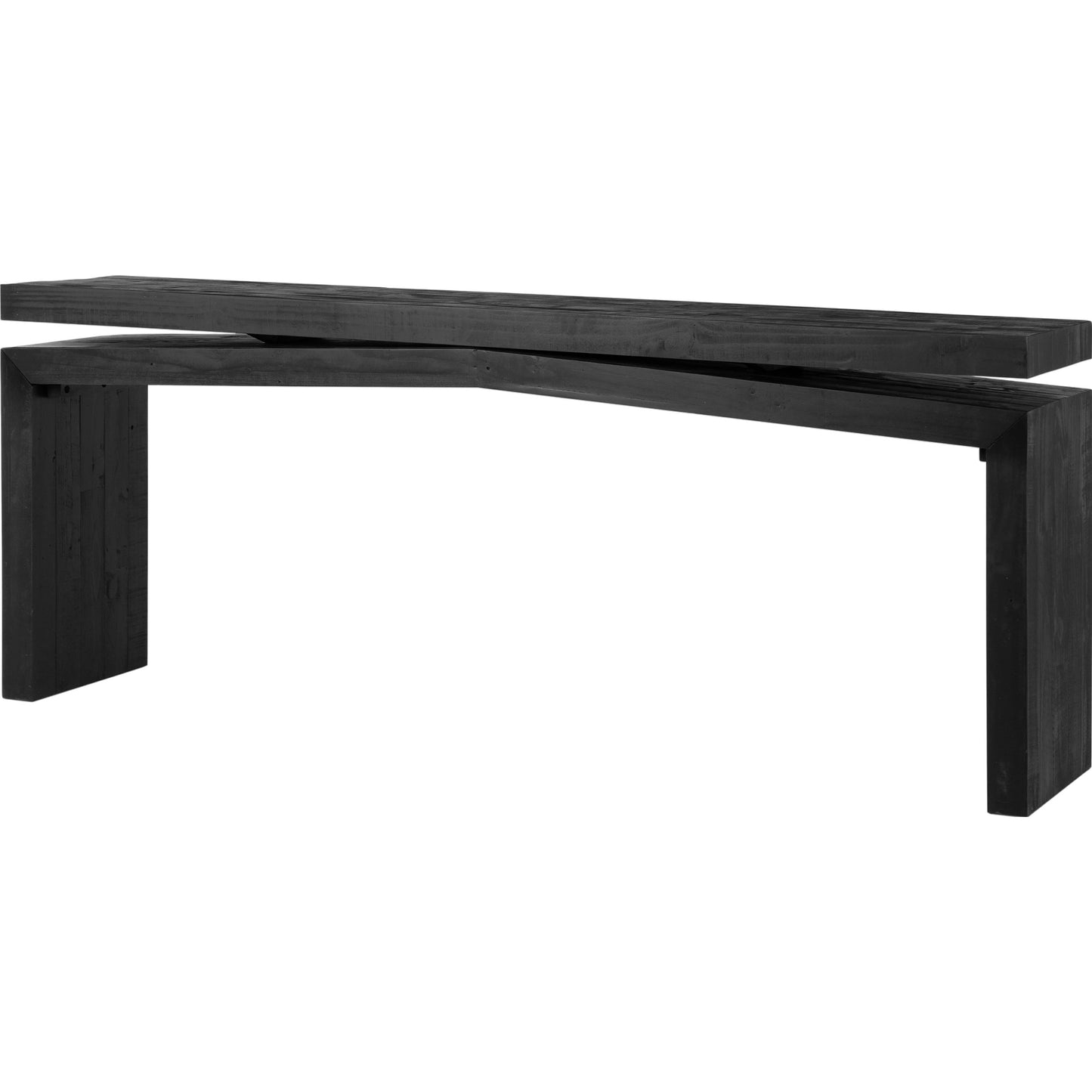 002 SI-1977540 | Primary Silo | Matthes Reclaimed Pine Console Table by Four Hands. Made from solid reclaimed pine in a rustic style.