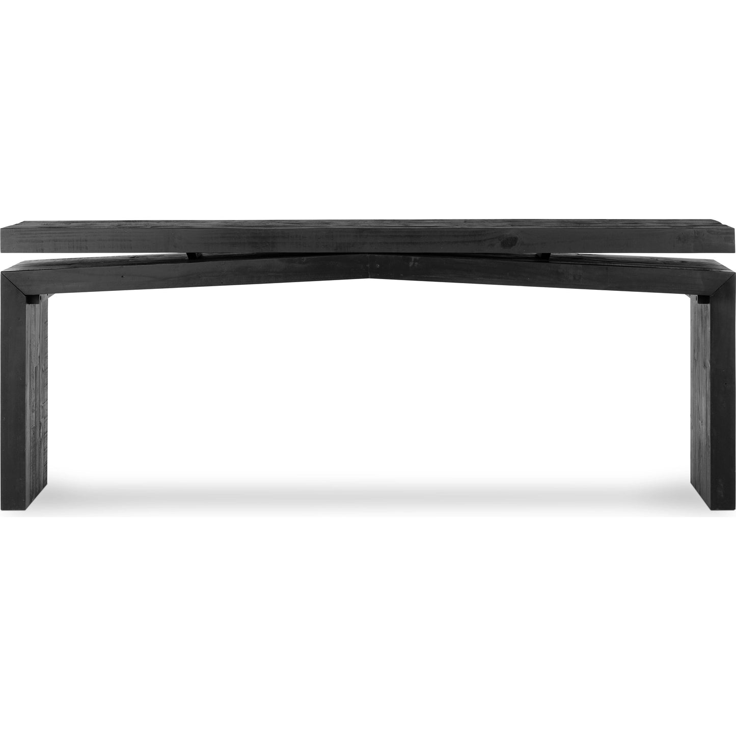 022 SI-1977540 | Additional Silo | Matthes Reclaimed Pine Console Table by Four Hands. Made from solid reclaimed pine in a rustic style.