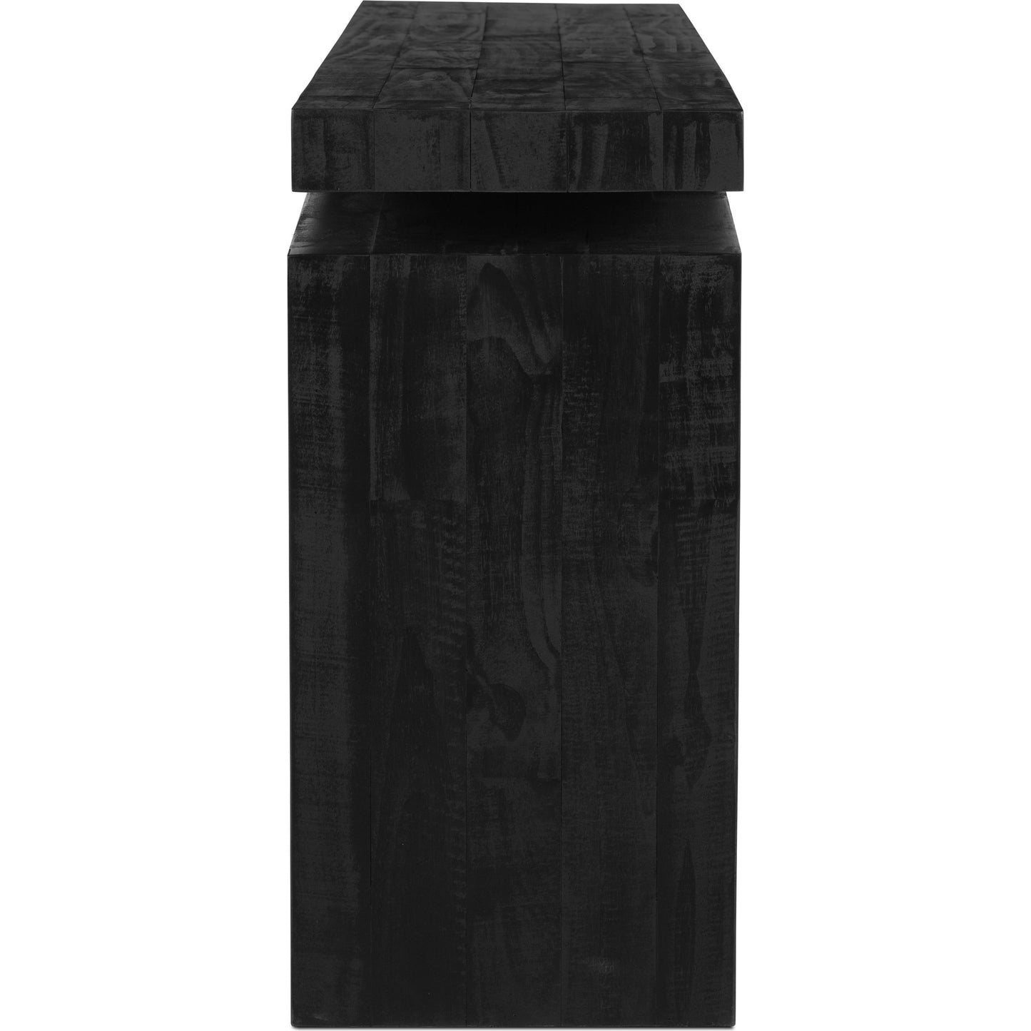 024 SI-1977540 | Additional Silo | Matthes Reclaimed Pine Console Table by Four Hands. Made from solid reclaimed pine in a rustic style.