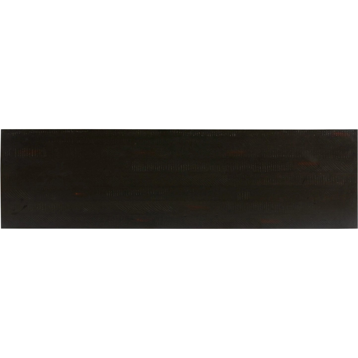 012 SI-2137601 | Closeup | Suki 6 Drawer Dresser by Four Hands in burnished black. Made from resawn mixed wood, mixed wood solid in a modern style.