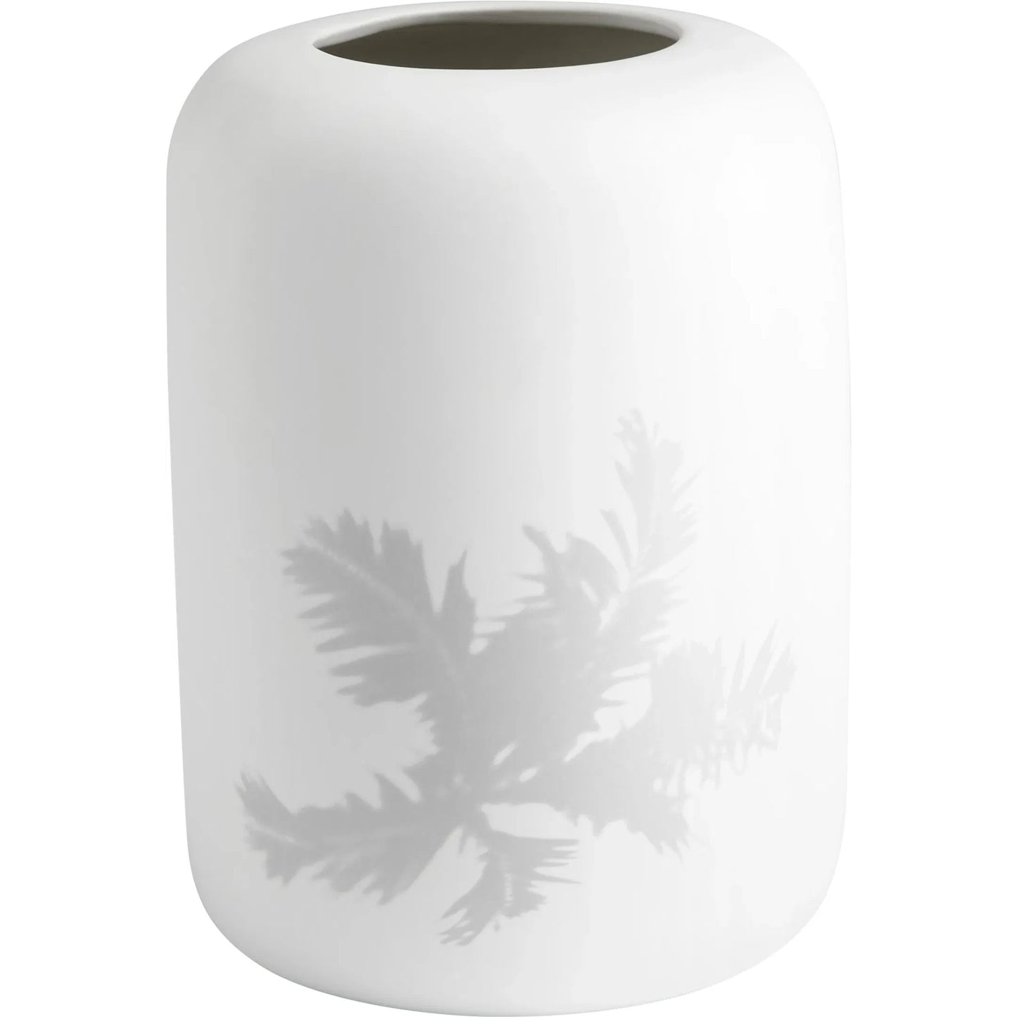 001 SI-1986915 | Primary Silo | Azraa Vase by Cyan Design in white. Made from ceramic in a modern style.