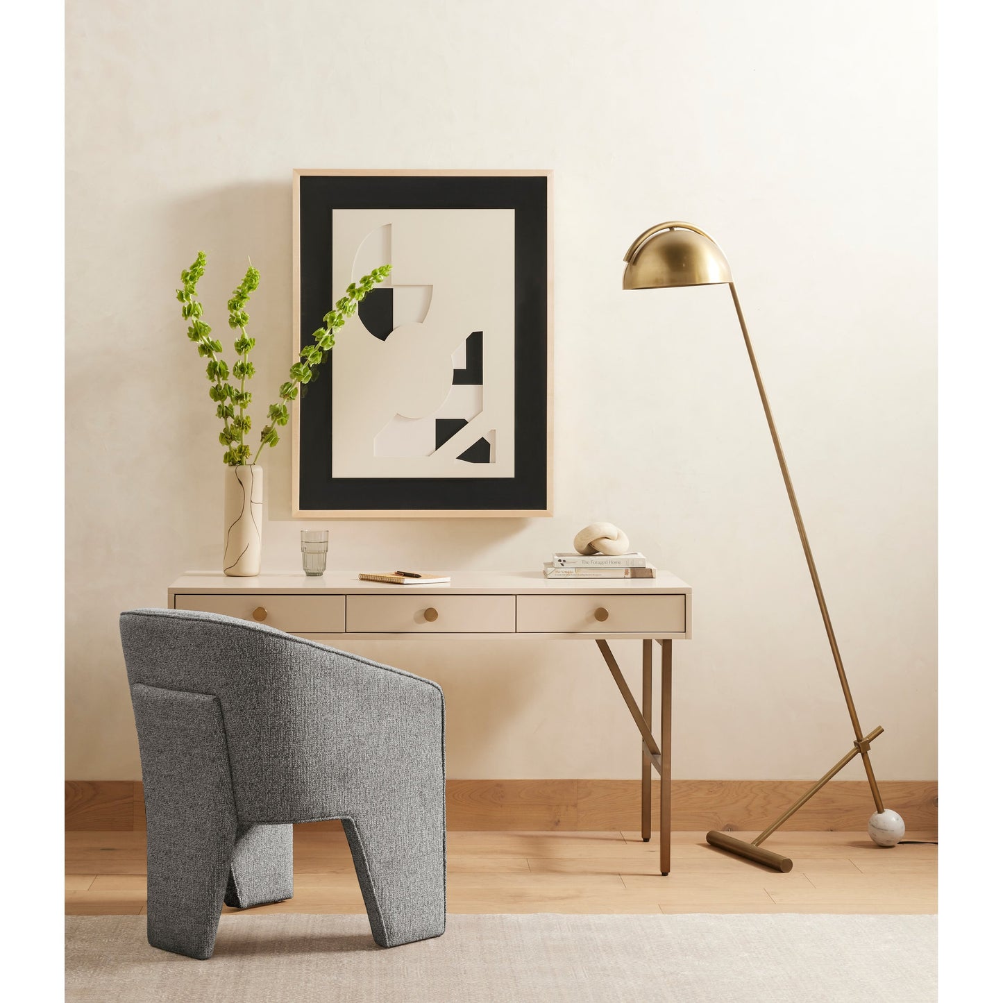044 SI-1797940 | Lifestyle | Fae Dining Chair by Four Hands. Made from unique in a modern style.