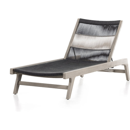 001 SI-1799292 | Additional Silo | Julian Outdoor Chaise by Four Hands. Made from solid fsc®-certified teak, 100% polypropylene in a modern style.