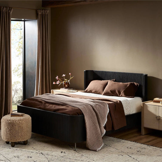 Fletcher Bed by Four Hands. Made from unique in a modern style.