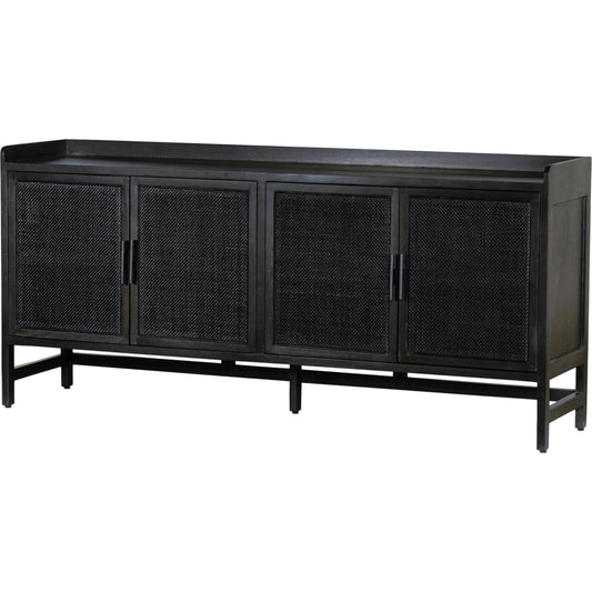 Caprice Sideboard by Four Hands. Made from solid mango, cane in a coastal style.