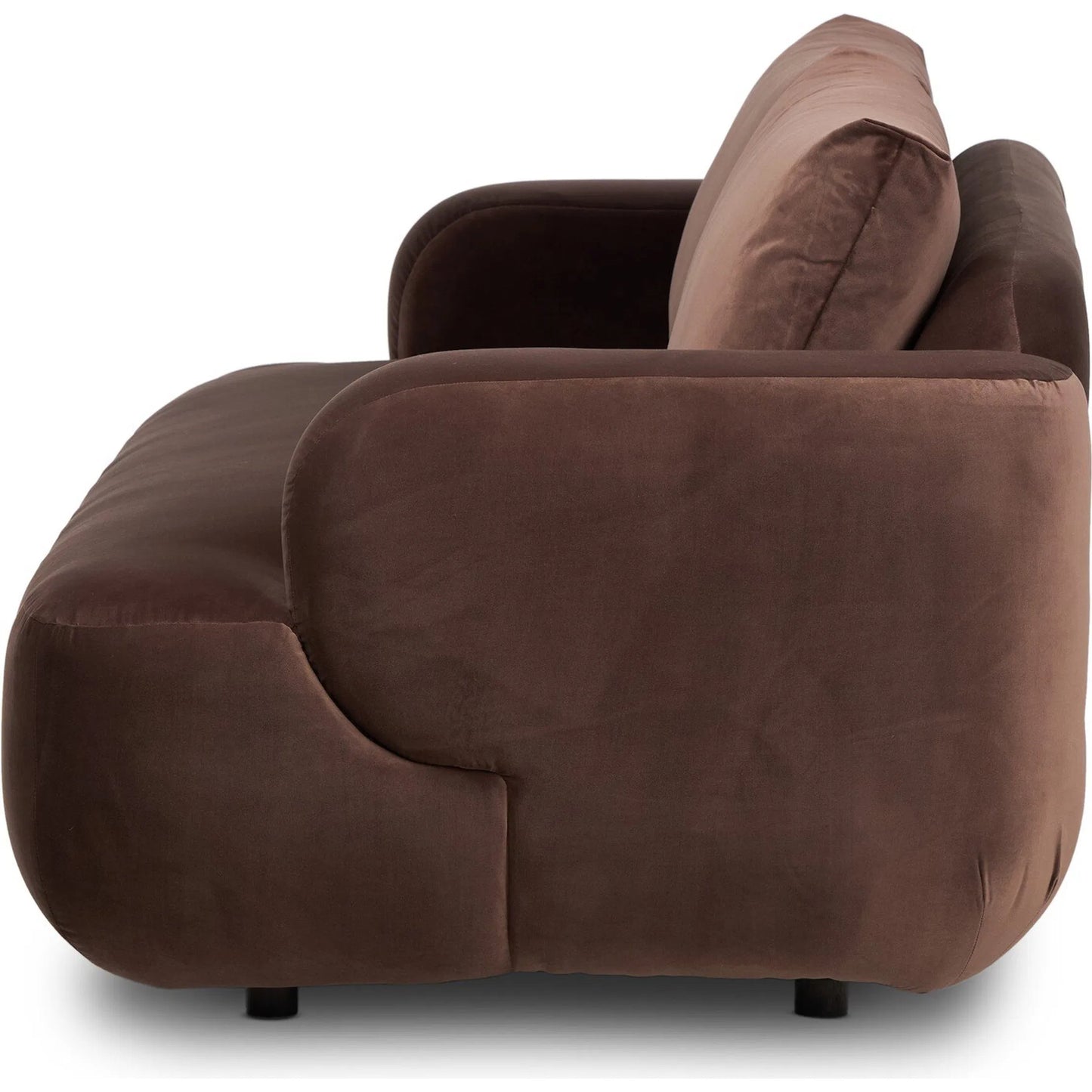 003 SI-2327542 | Additional Silo | Benito Sofa by Four Hands in surrey cocoa, distressed sienna. Made from 76.8% cotton, 23.2% polyester, solid rosa morada in a unique style.
