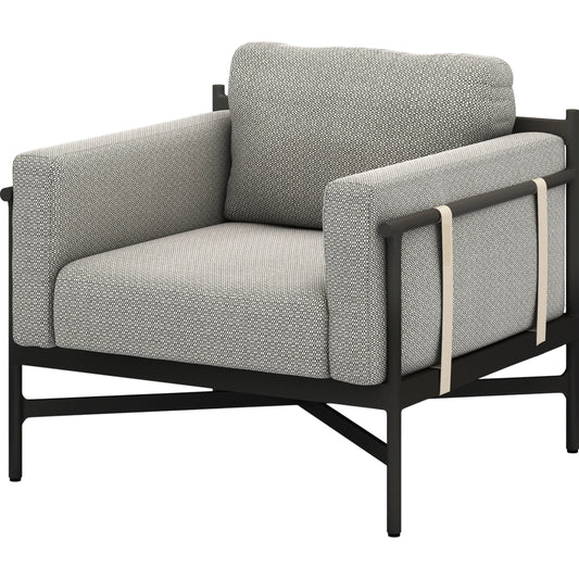 001 SI-2001450 | Primary Silo | Hearst Outdoor Chair by Four Hands in bronze. Made from 100% olefin, aluminum, 100% polypropylene in a modern style.