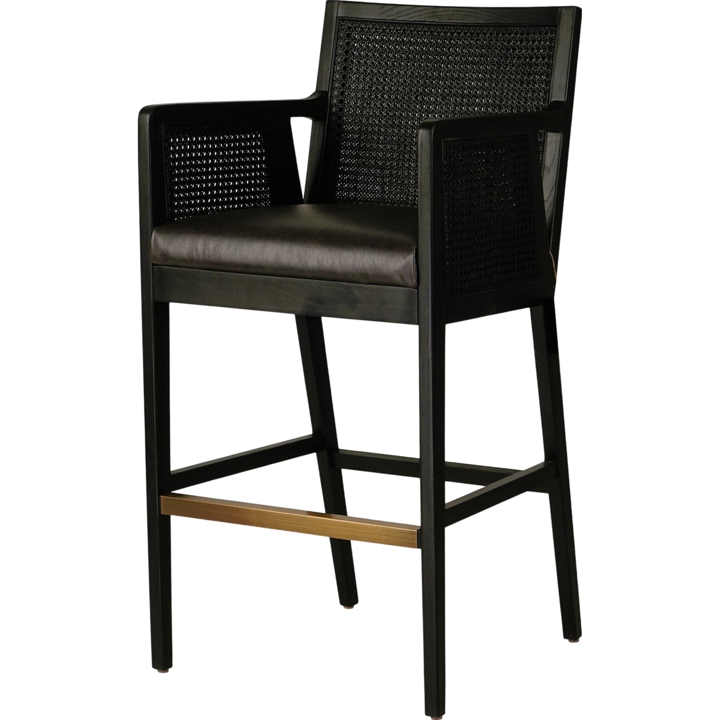 002 SI-1980067 | Primary Silo | Antonia Cane Bar Stool by Four Hands. Made from unique in a transitional style.