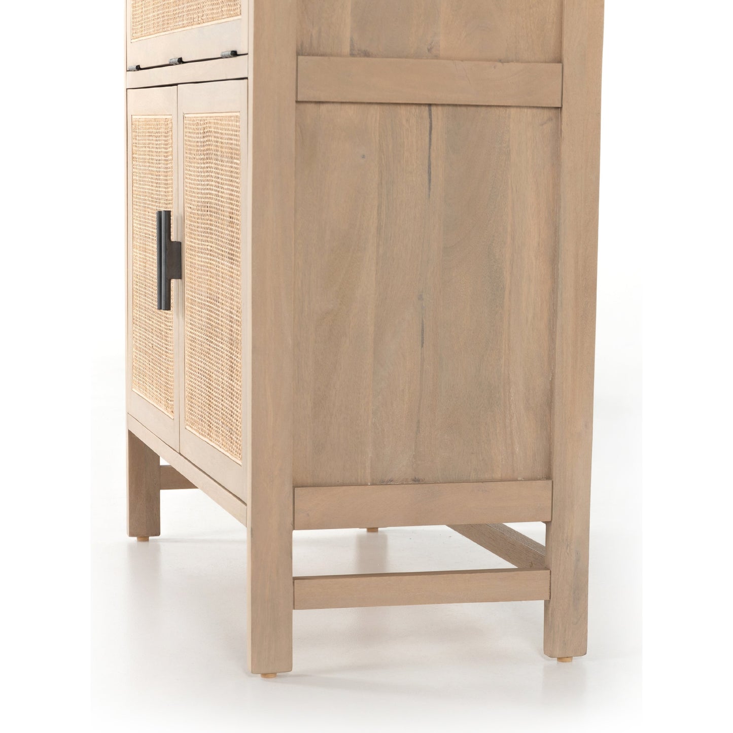 010 SI-1714673 | Additional Silo | Caprice Bar Cabinet by Four Hands in natural mango, natural cane. Made from solid mango, cane in a coastal style.