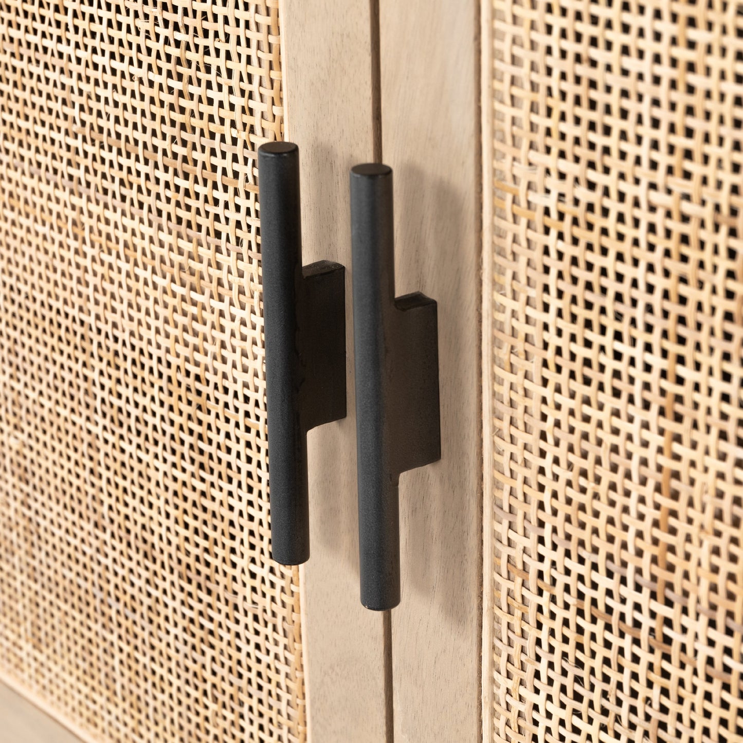 011 SI-1714673 | Additional Silo | Caprice Bar Cabinet by Four Hands in natural mango, natural cane. Made from solid mango, cane in a coastal style.