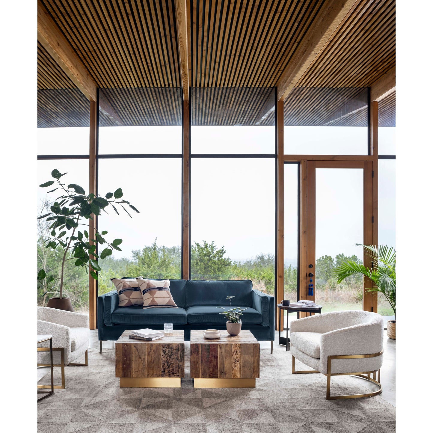 056 SI-1901015 | Lifestyle | Emery Sofa by Four Hands. Made from unique in a transitional style.