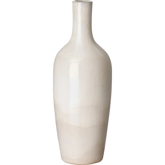 Bottle Vase by Emissary USA in glossy glaze. Made from ceramic in a modern style.