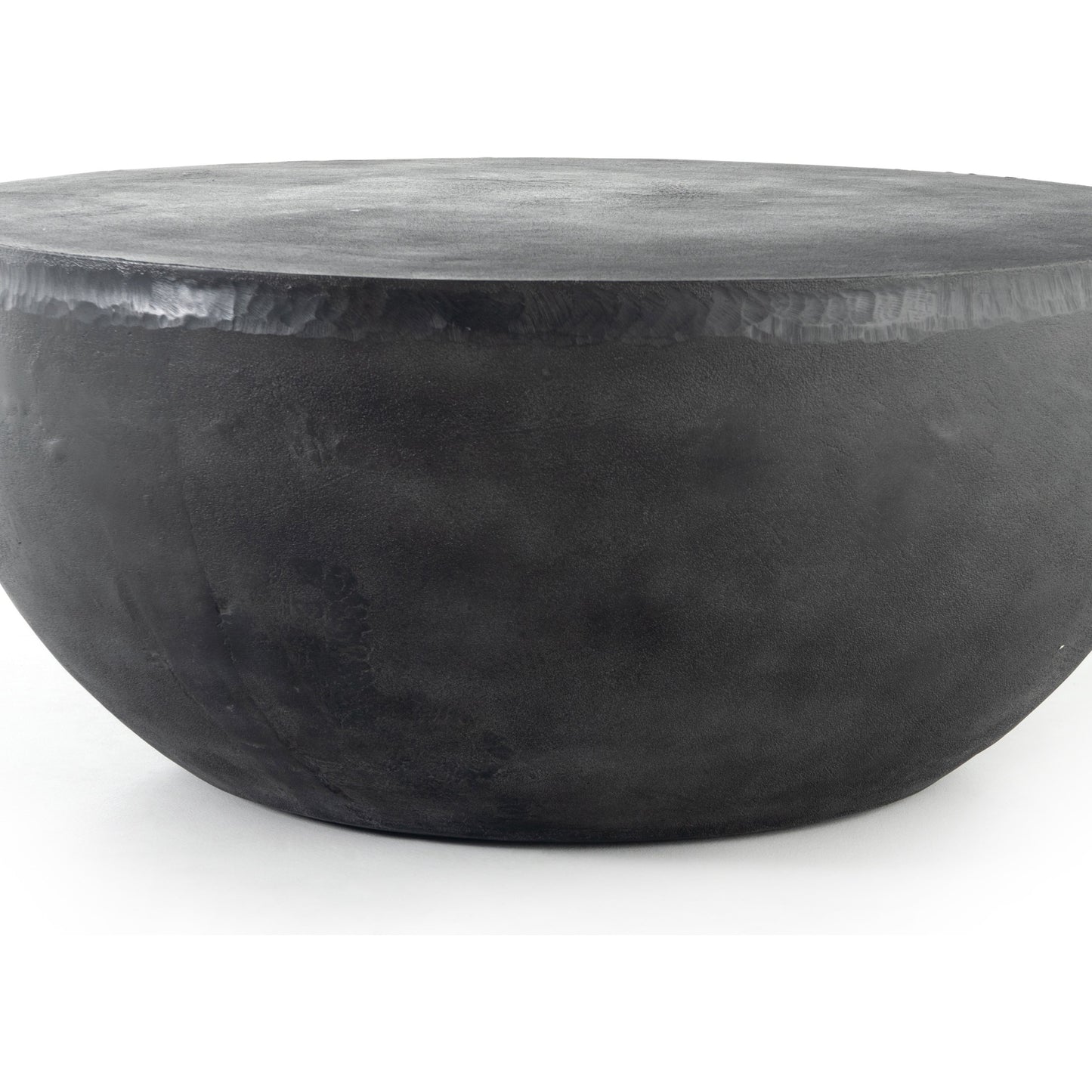 004 SI-1714367 | Additional Silo | Basil Outdoor Round Coffee Table by Four Hands. Made from aluminum in a modern style.