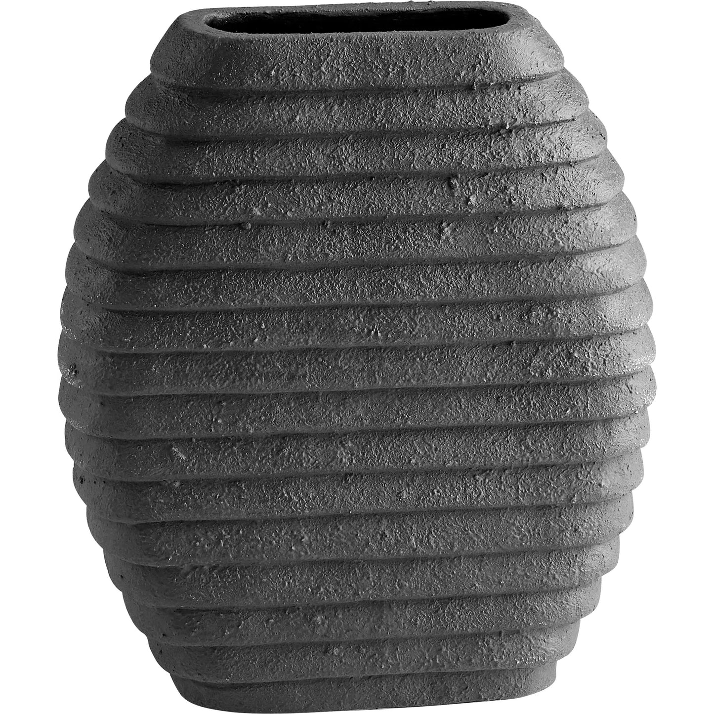 001 SI-1718936 | Primary Silo | Moonstone Planter by Cyan Design in gray. Made from ceramic in a eclectic & global style.