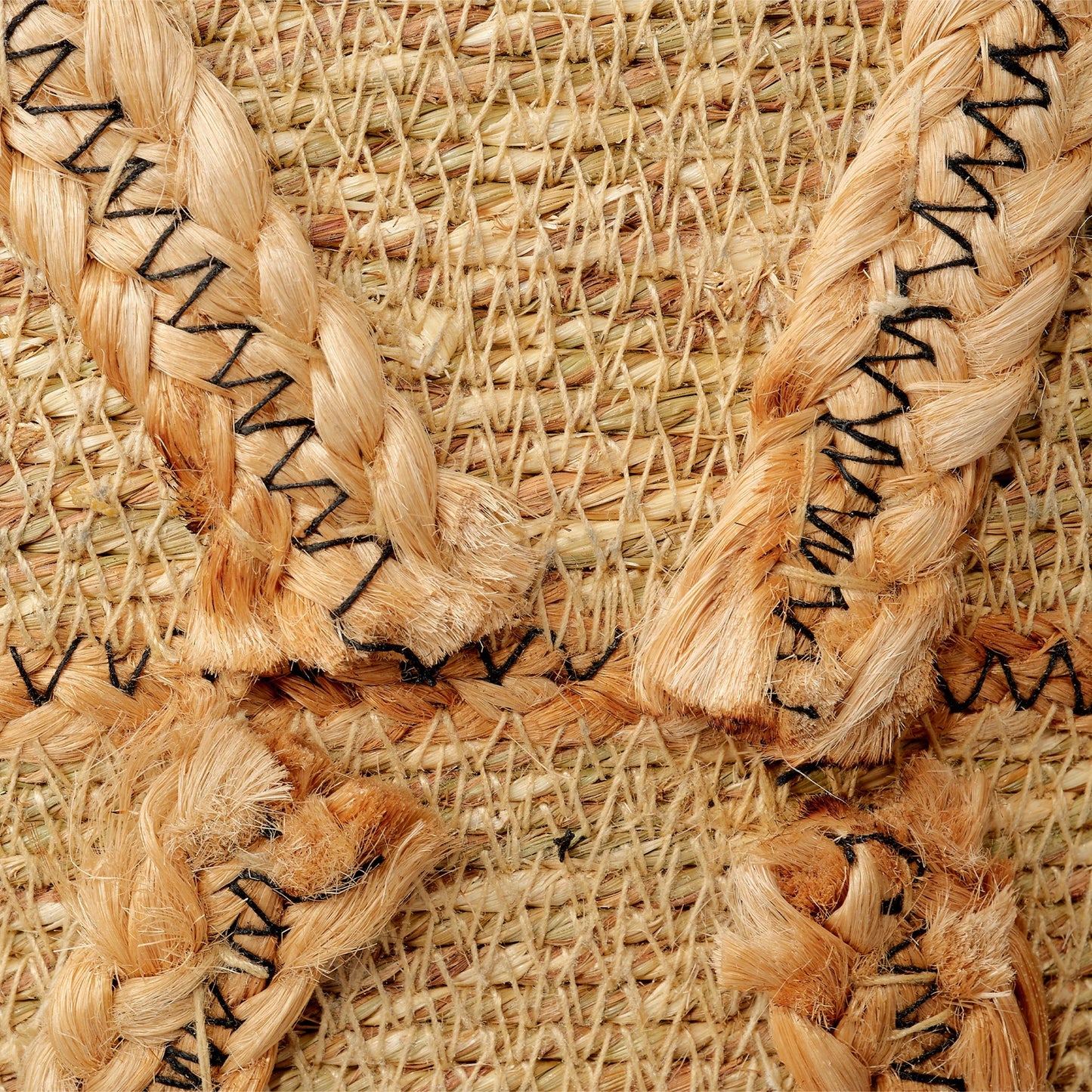 004 SI-2146415 | Closeup | Dragonfly Basket by Jamie Young in natural. Made from seagrass in a cottage & farmhouse style.