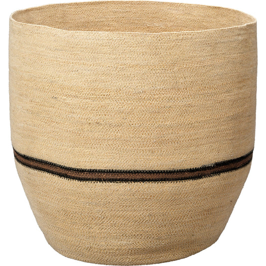 Vine Basket by Jamie Young in natural. Made from seagrass in a cottage & farmhouse style.