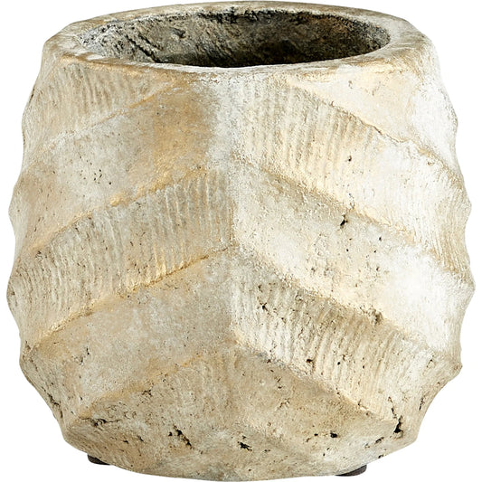 Cache Creek Planter by Cyan Design in brown sandstone. Made from cement in a eclectic & global style.