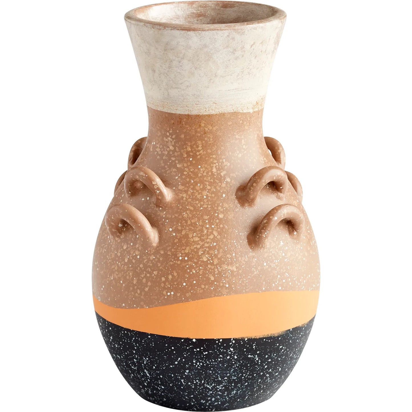 001 SI-1987026 | Primary Silo | Desert Eve Vase by Cyan Design in multi color. Made from ceramic in a modern style.