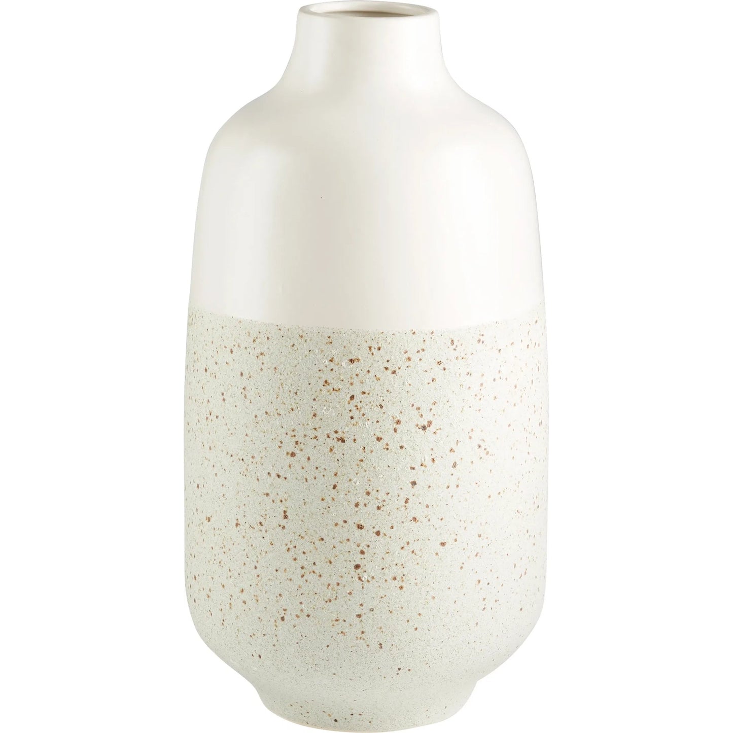 003 SI-1987398 | Primary Silo | Summer Shore Vase by Cyan Design in white. Made from ceramic in a modern style.
