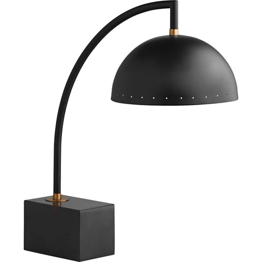Mondrian Table Lamp by Cyan Design in black. Made from marble, iron in a modern style.