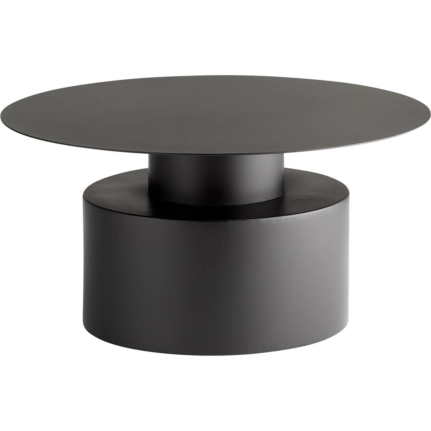 001 SI-1987075 | Primary Silo | Flat Victor Table by Cyan Design in graphite. Made from iron in a modern style.