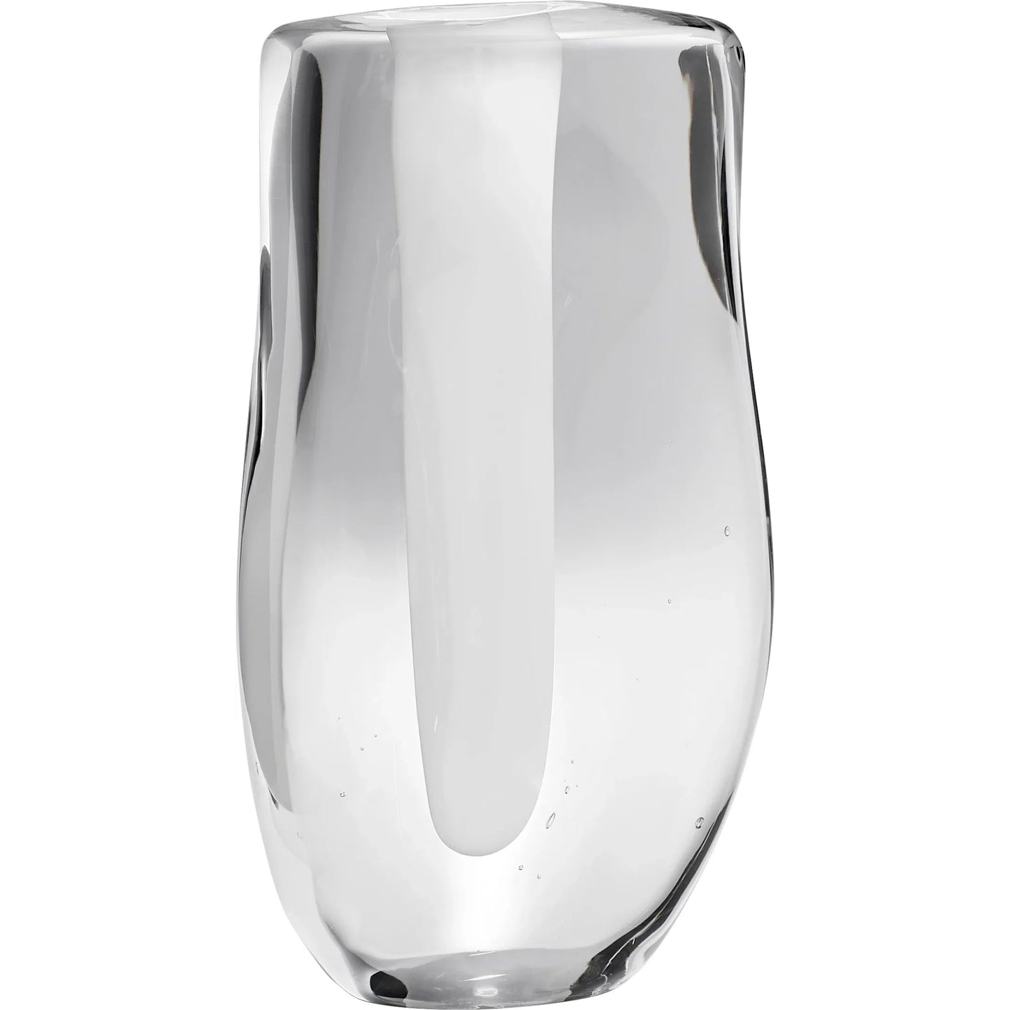 001 SI-1987139 | Primary Silo | Inverted Oppulence Vase by Cyan Design in clear. Made from glass in a modern style.