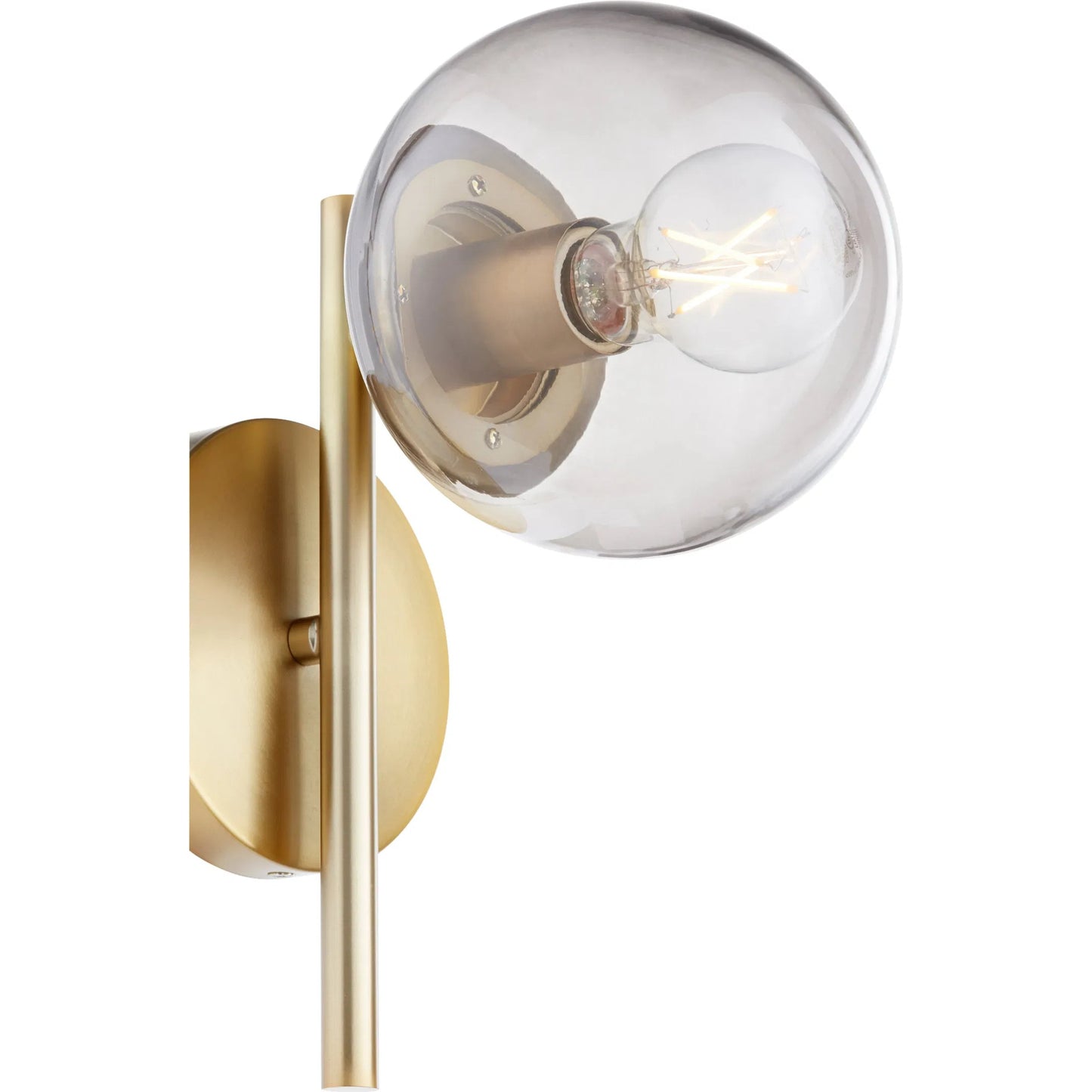 003 SI-1987043 | Lifestyle | Edmonds Wall Bracket by Cyan Design in aged brass. Made from iron, glass in a modern style.