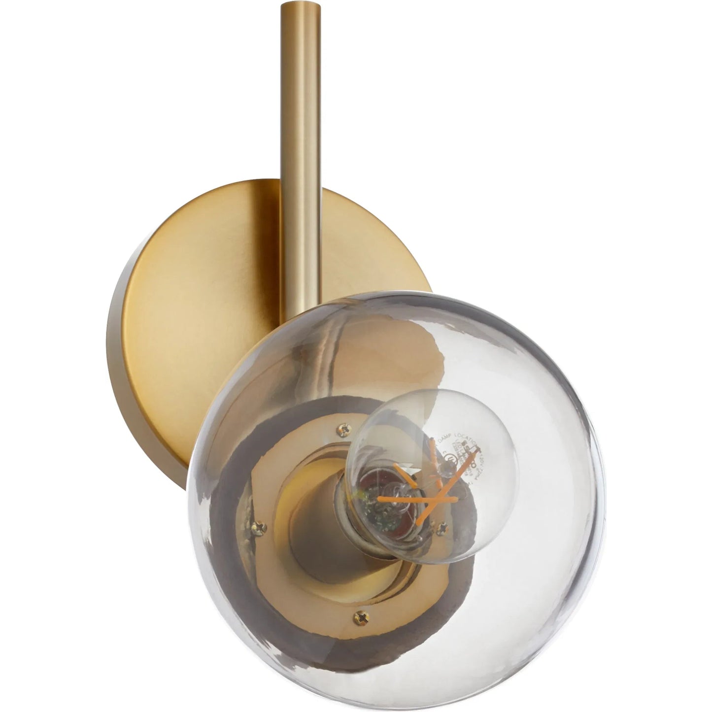 001 SI-1987043 | Primary Silo | Edmonds Wall Bracket by Cyan Design in aged brass. Made from iron, glass in a modern style.