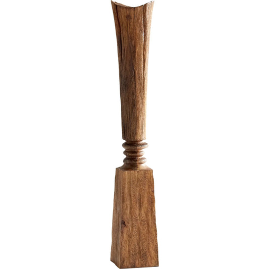 Balance Sculpture by Cyan Design in pecan. Made from wood in a modern style.