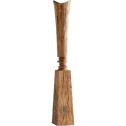 Balance Sculpture by Cyan Design in pecan. Made from wood in a modern style.