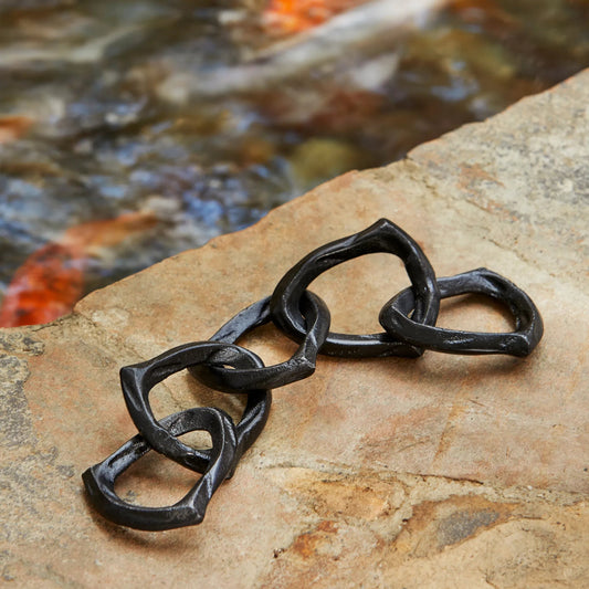 Valerian Sculpture by Cyan Design in black. Made from iron in a modern style.