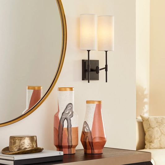 Hiraya Vase by Cyan Design in multi color. Made from ceramic in a modern style.