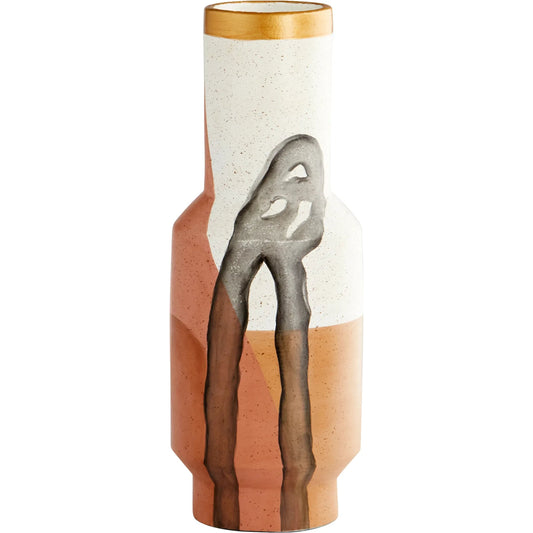 Hiraya Vase by Cyan Design in multi color. Made from ceramic in a modern style.