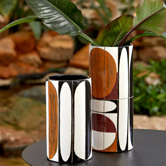 Sakura Vase by Cyan Design in multi color. Made from ceramic in a modern style.