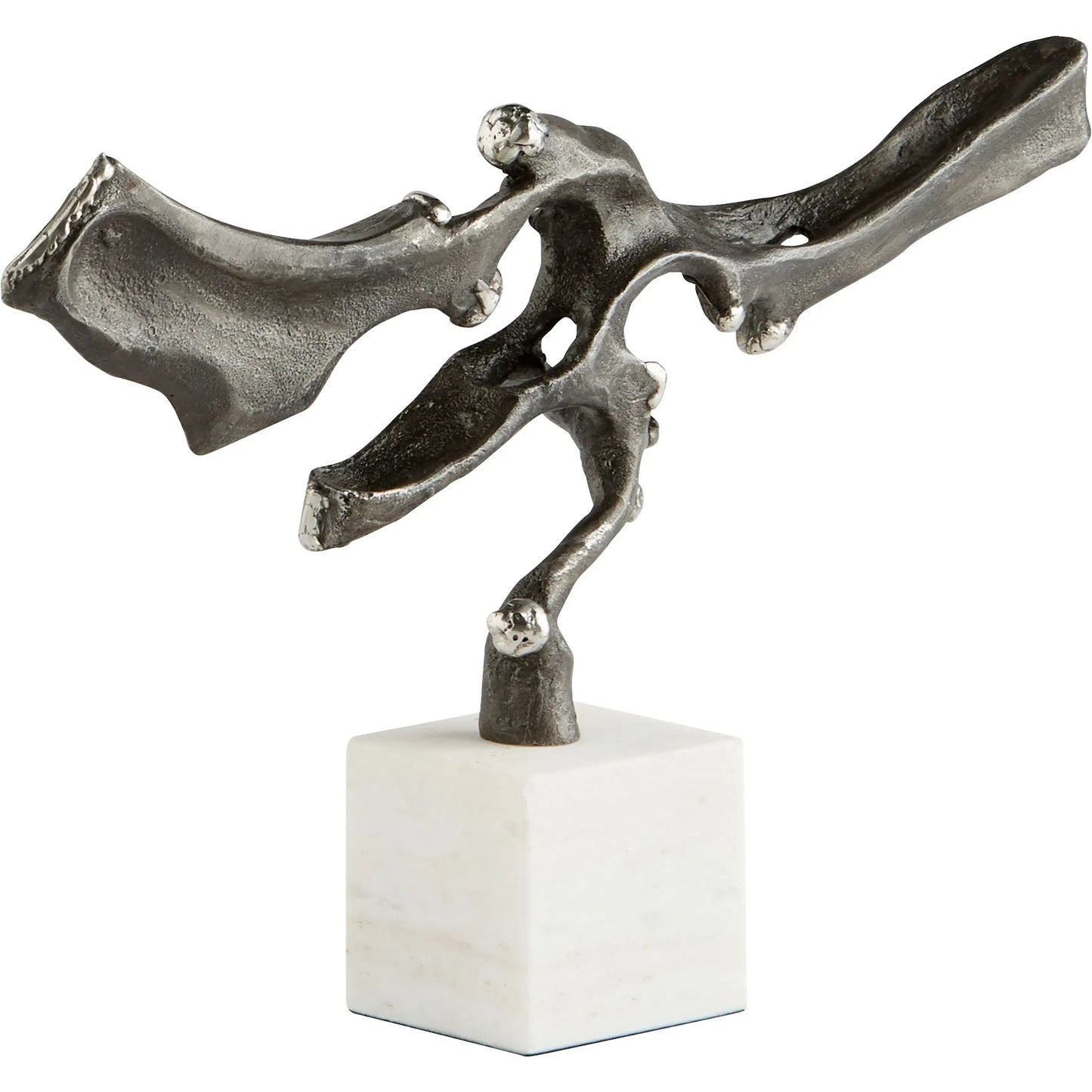 005 SI-1987343 | Primary Silo | Rivulet Sculpture by Cyan Design in bronze. Made from iron, marble in a modern style.