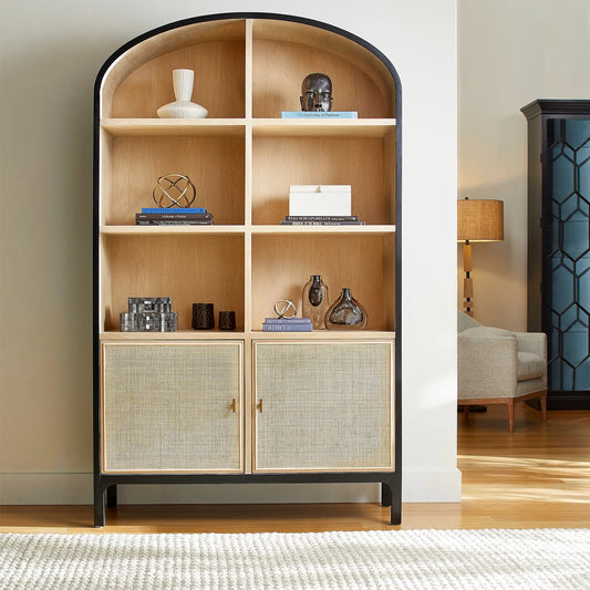 Lamu Cabinet by Cyan Design in black. Made from unique in a transitional style.