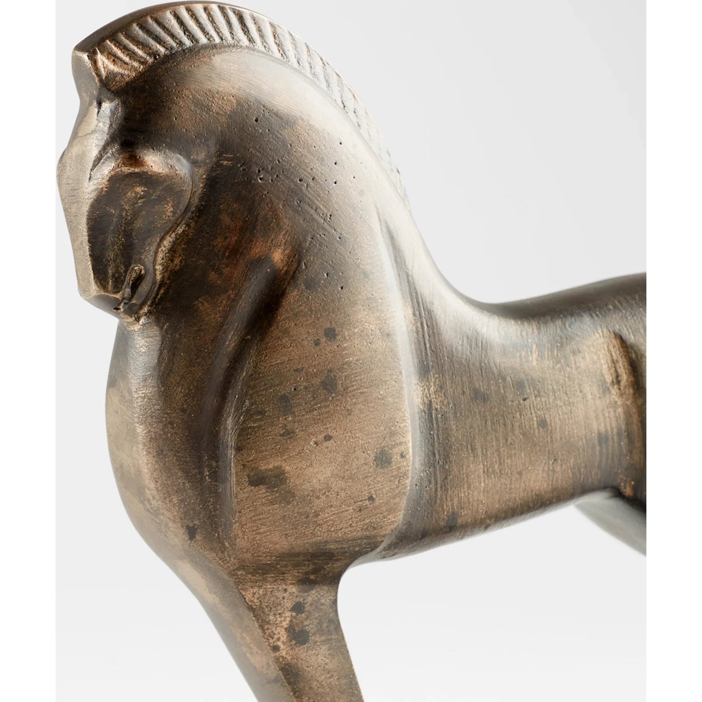 003 SI-1987369 | Lifestyle | Sinon Sculpture by Cyan Design in bronze. Made from marble, metal in a modern style.
