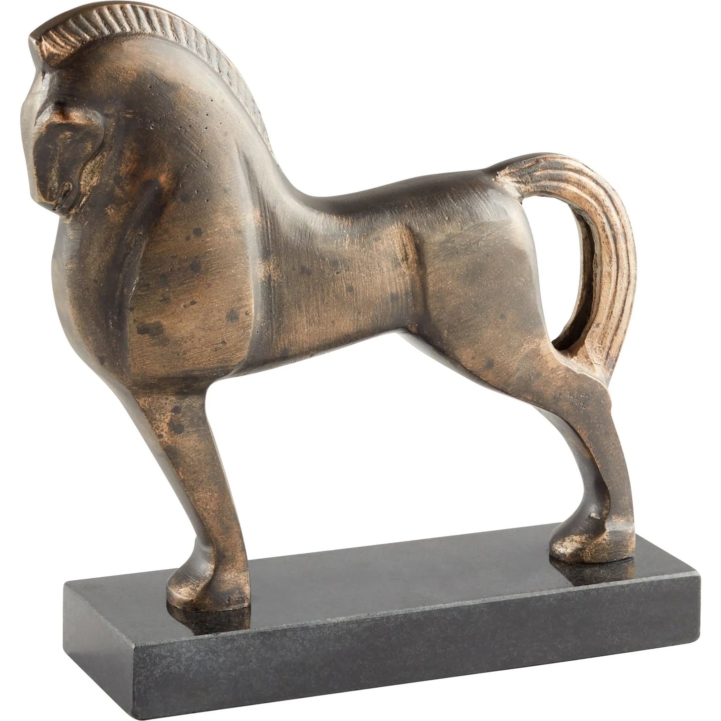 001 SI-1987369 | Primary Silo | Sinon Sculpture by Cyan Design in bronze. Made from marble, metal in a modern style.