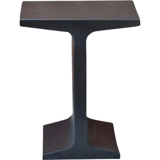 Anvil Side Table by Cyan Design in black. Made from iron in a modern style.
