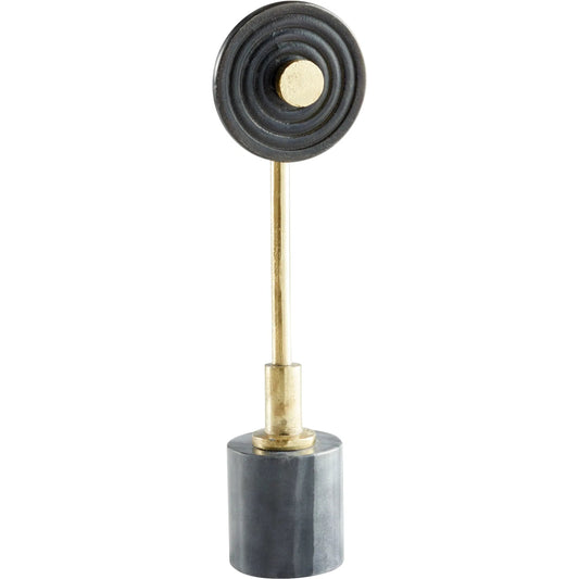 Mati Sculpture by Cyan Design in antique brass. Made from unique in a modern style.