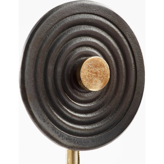 Mati Sculpture by Cyan Design in antique brass. Made from unique in a modern style.