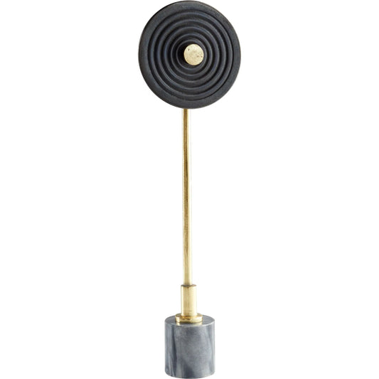 Mati Sculpture by Cyan Design in antique brass. Made from unique in a modern style.