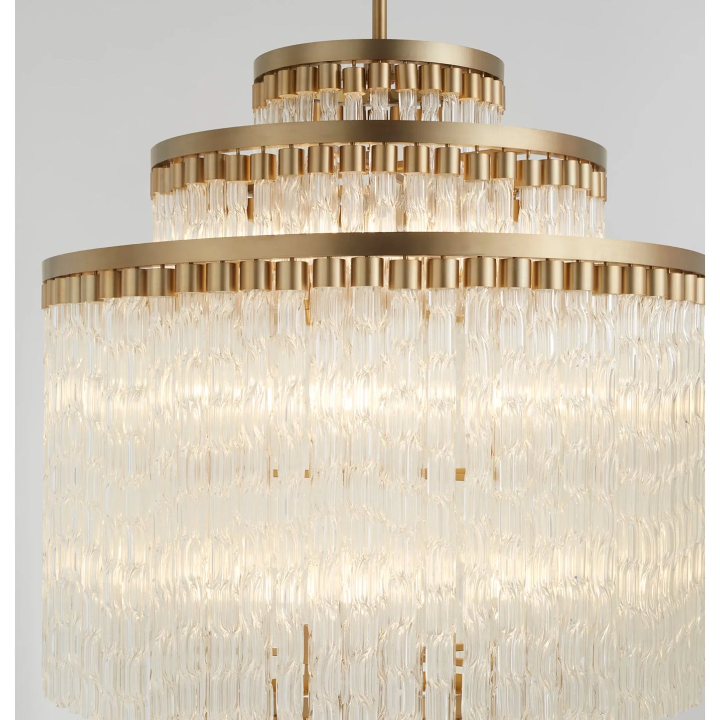 003 SI-2130418 | Lifestyle | Nobel 18 Light Chandelier by Cyan Design in aged brass. Made from unique in a modern style.