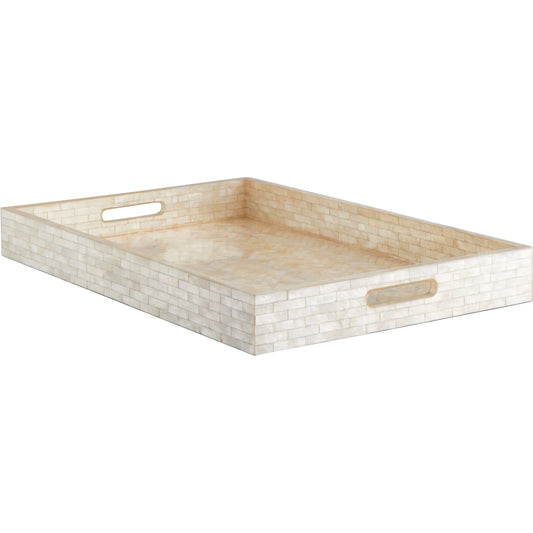 Triton Rectangle Tray by Cyan Design. Made from unique in a modern style.