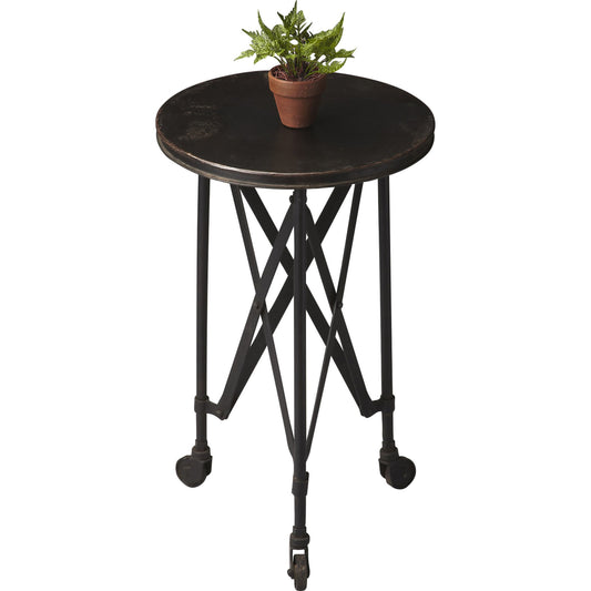 Costigan Industrial Chic Accent Table by Butler Specialty Company. Made from iron in a modern style.