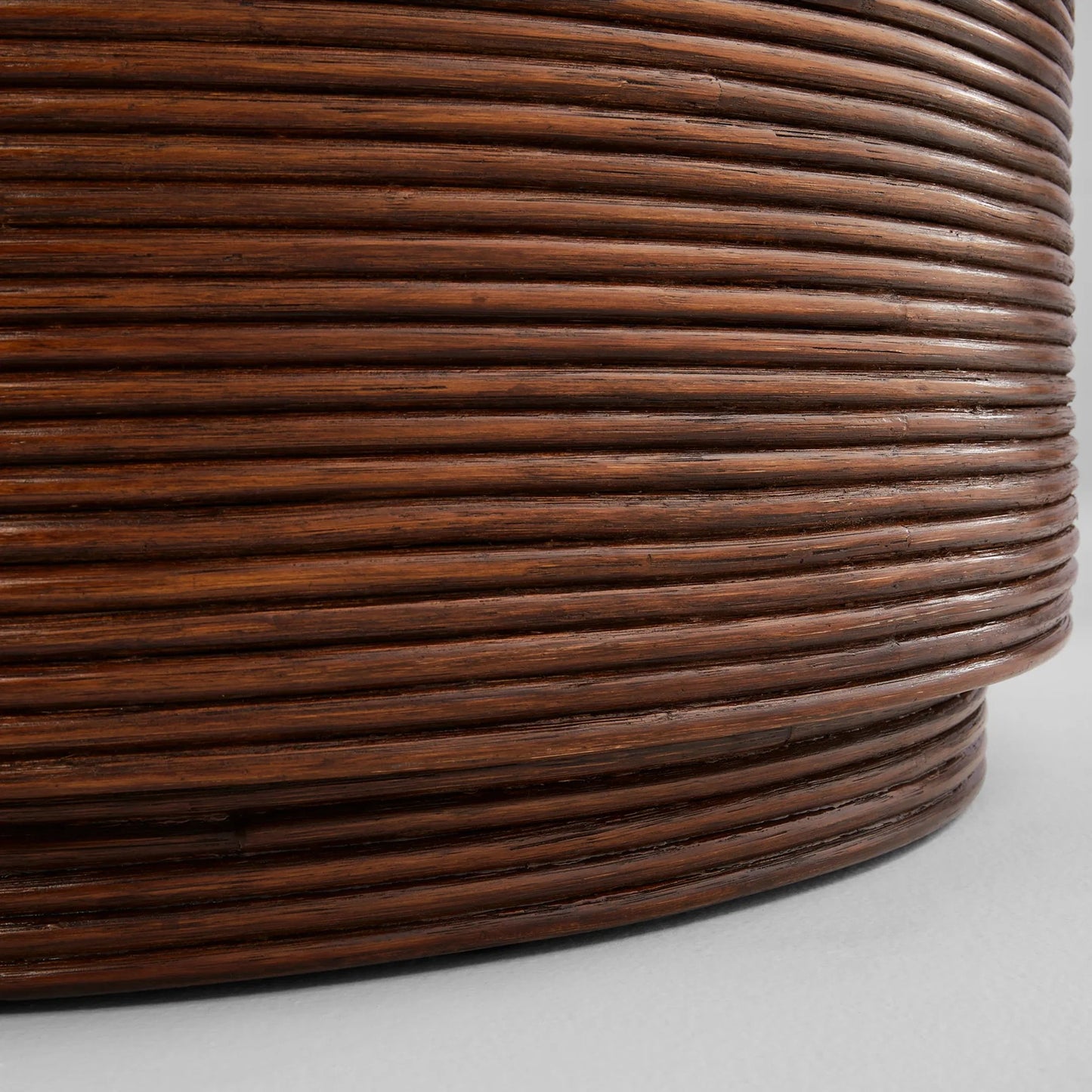 003 SI-2130431 | Closeup | Papeete Cocktail Table by Cyan Design in brown. Made from unique in a modern style.