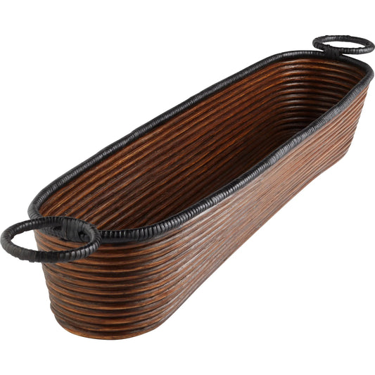 001 SI-2130435 | Primary Silo | Papeete Vessel by Cyan Design in brown. Made from unique in a modern style.