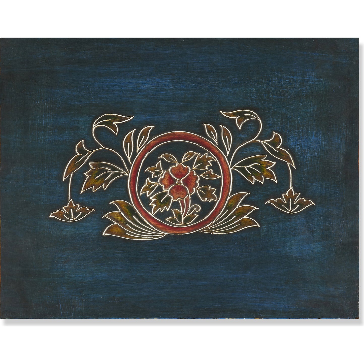 002 O-BUTLER-1173290 | Additional Silo | Hand Painted Accent Chest by Butler Specialty Company in assorted and artifacts. Made from wood, wood products, fossil stone veneers in a eclectic & global style.