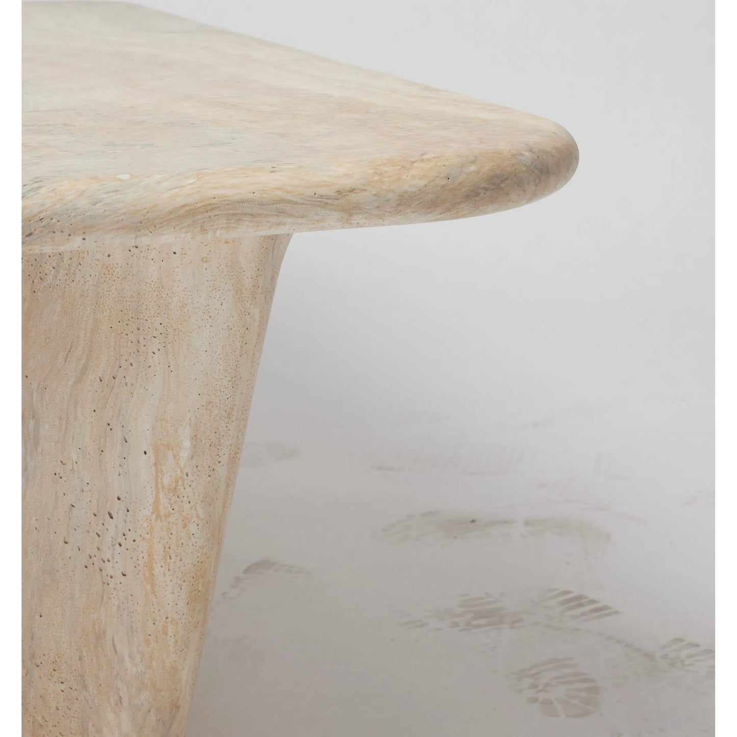 005 SI-2256499 | Unknown | L'Avenue Cocktail Table by Interlude Home in cream and cavern. Made from crafted marble concrete in a unique style.